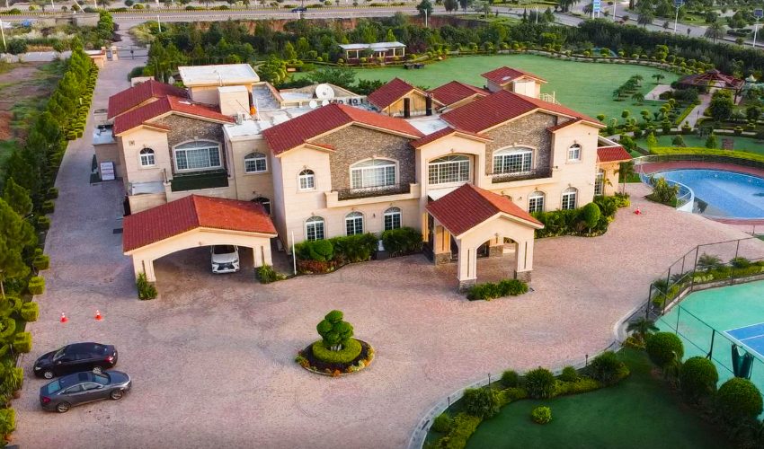 Drone Videography Services for Gulberg Greens Villa